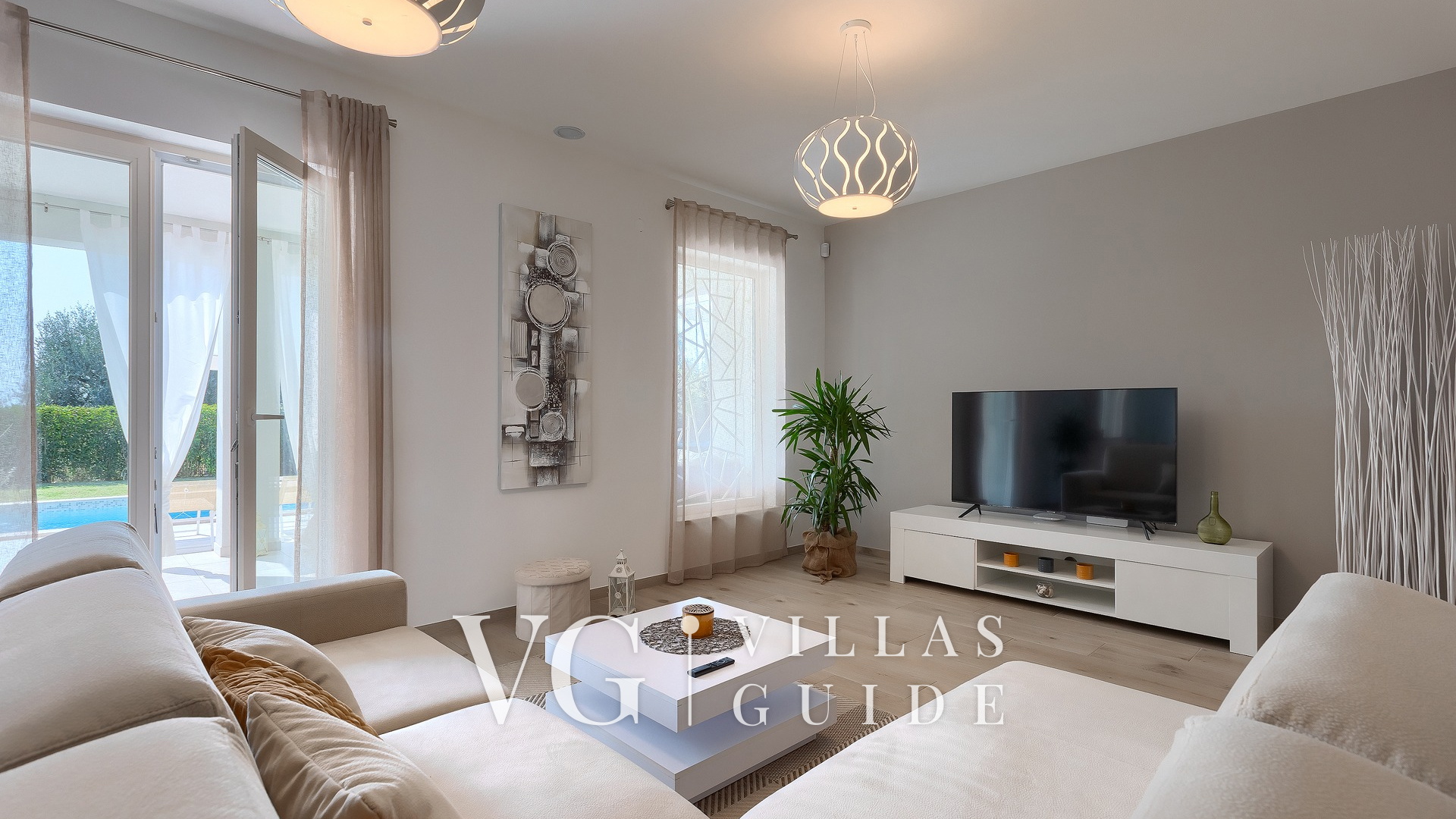 Villa Oliveti Wohnzimmer