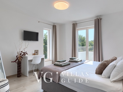 Villa Oliveti Schlafzimmer