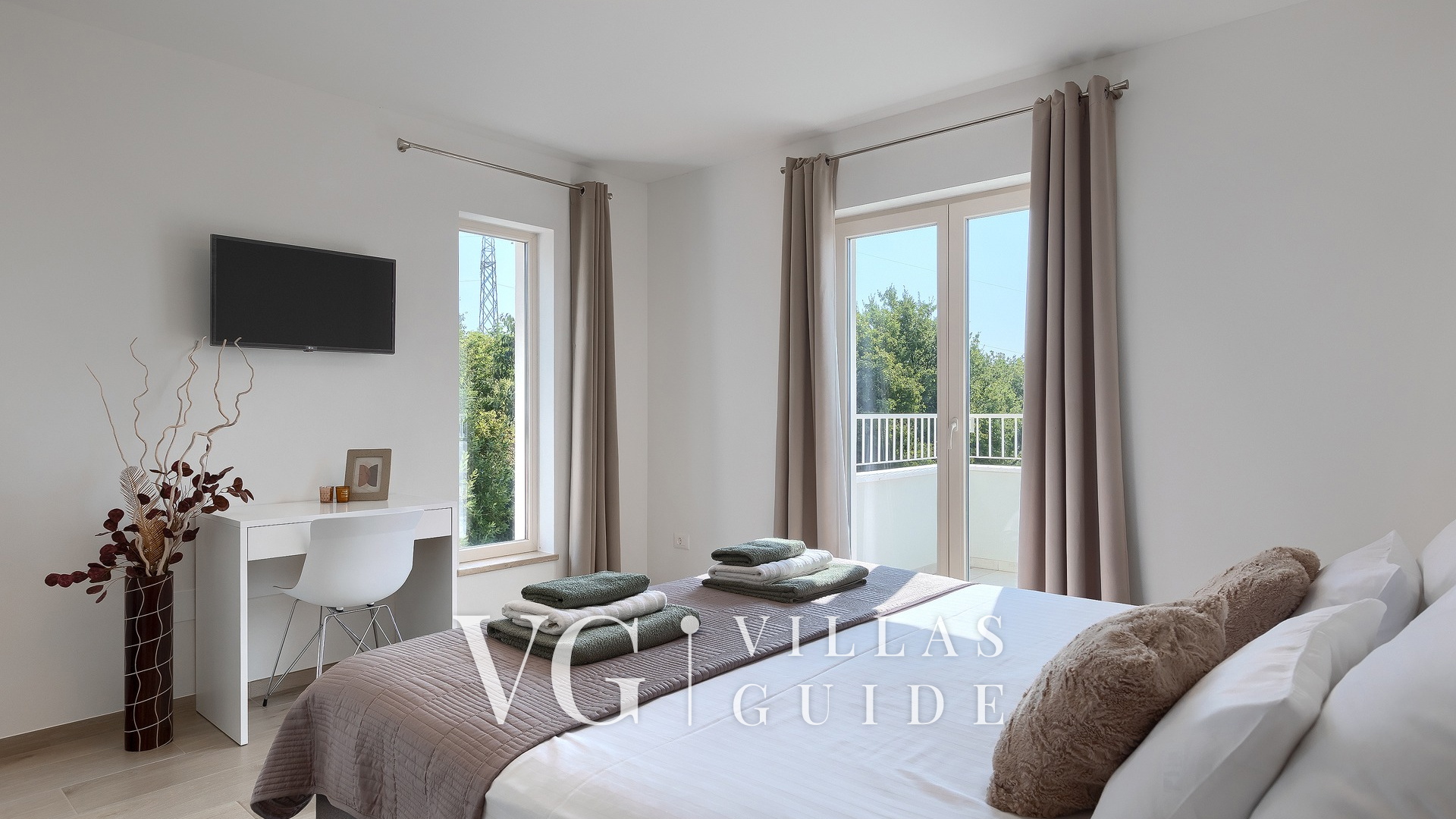 Villa Oliveti Schlafzimmer