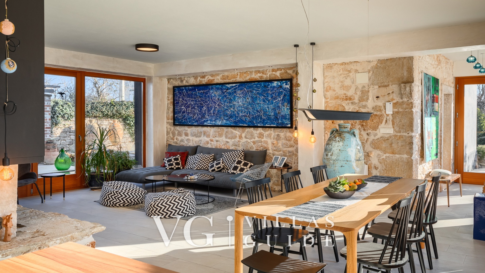 Villa Maxima Agri Wohnzimmer