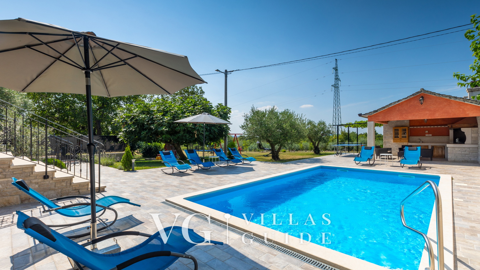Villa Dussich Piscina