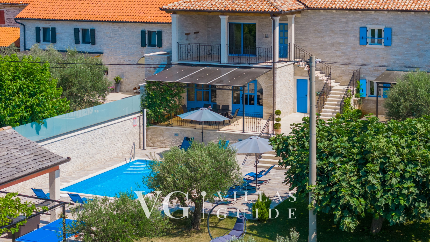 Villa Dussich Garden and property exterior