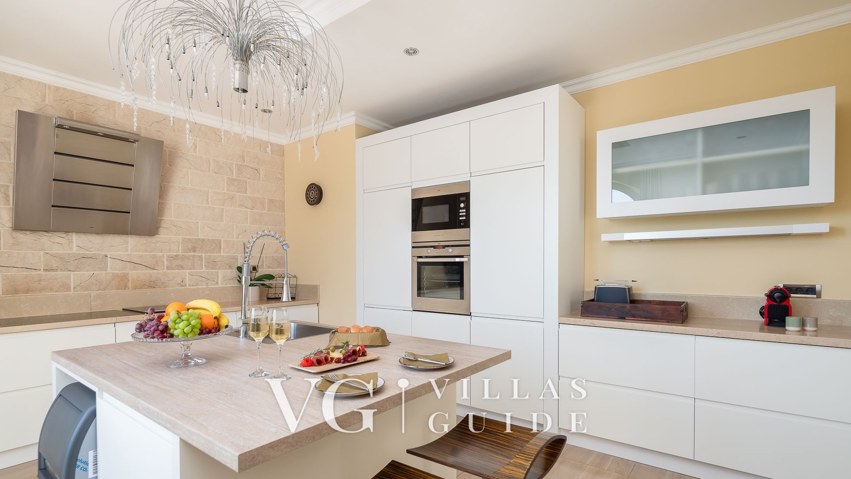 La Villa Dubrovnik Küche