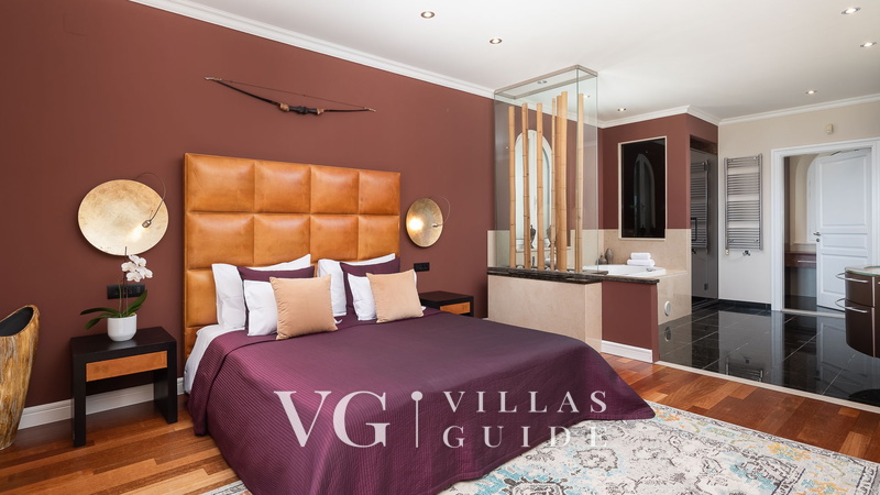 La Villa Dubrovnik Schlafzimmer