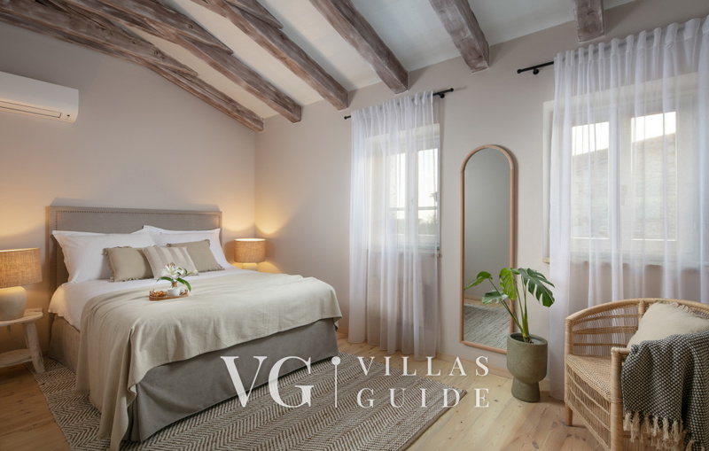 Comfort Residence Pietre d'Istria with shared pool Schlafzimmer