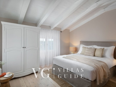 Superior Residence Pietre d'Istria with shared pool Spavaća soba