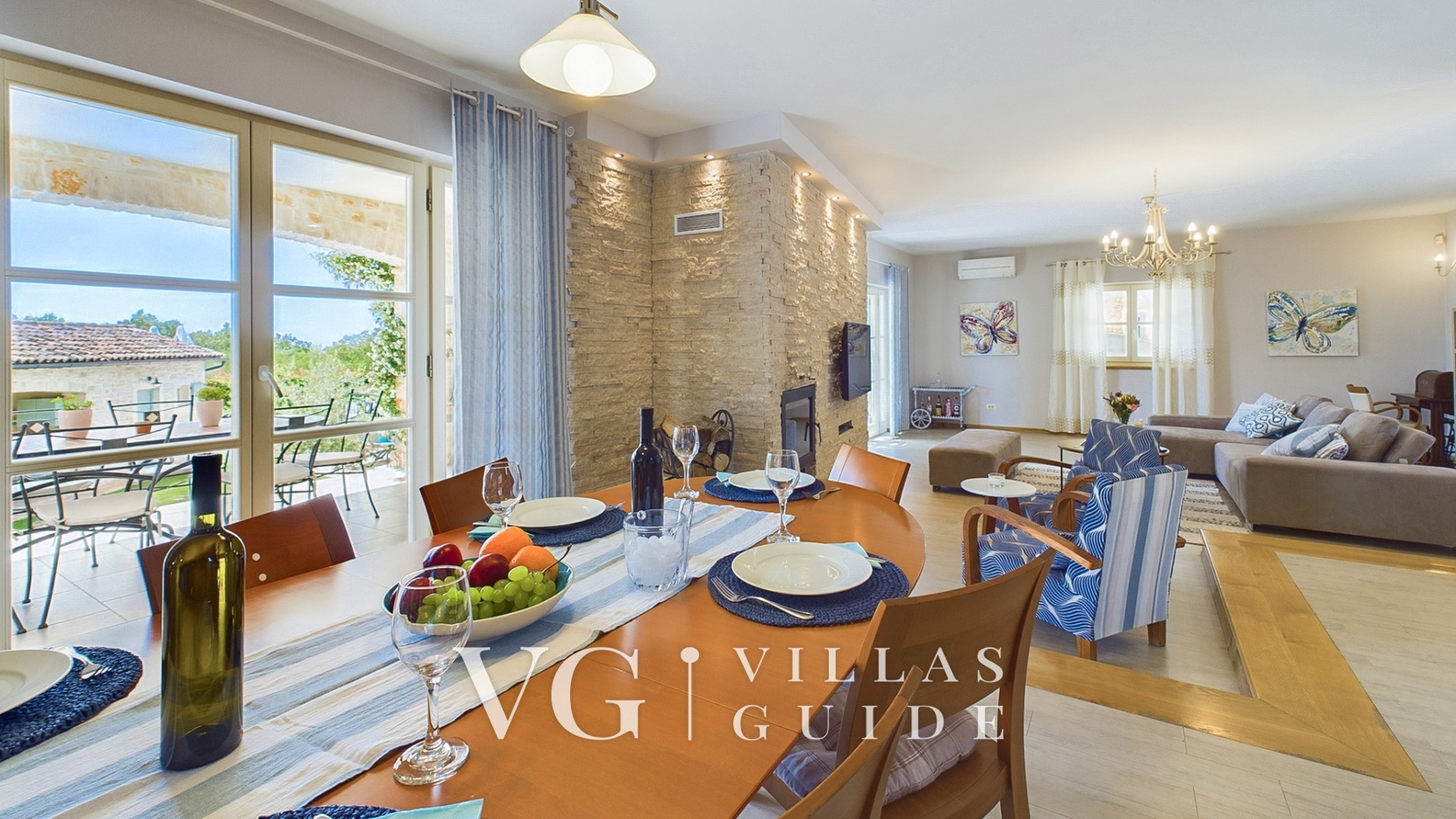 Villa Azzurra - Sv. Lovreč Wohnzimmer