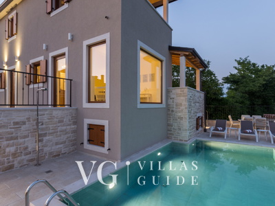 Villa Škarline Garden and property exterior