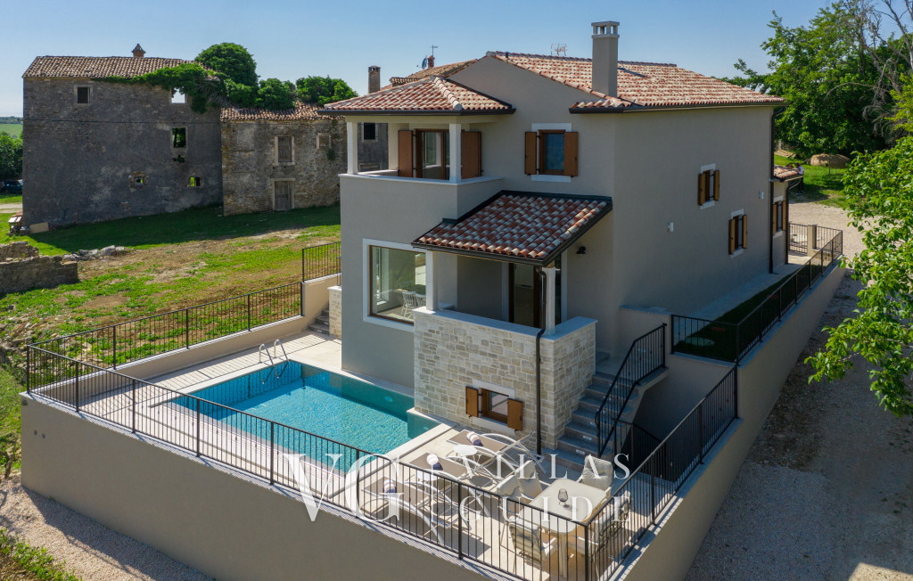 Villa Škarline Garden and property exterior