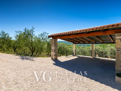 Villa Cartolina Garden and property exterior