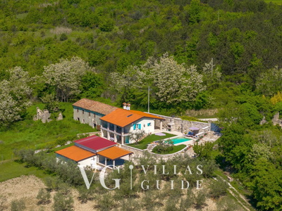 Villa Cartolina Garden and property exterior