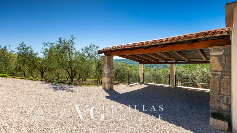 Villa Cartolina Garden and property exterior