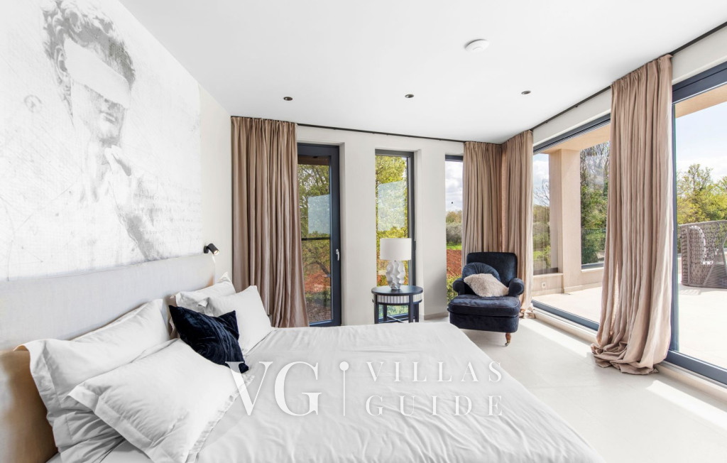 Villa Caruso Spavaća soba