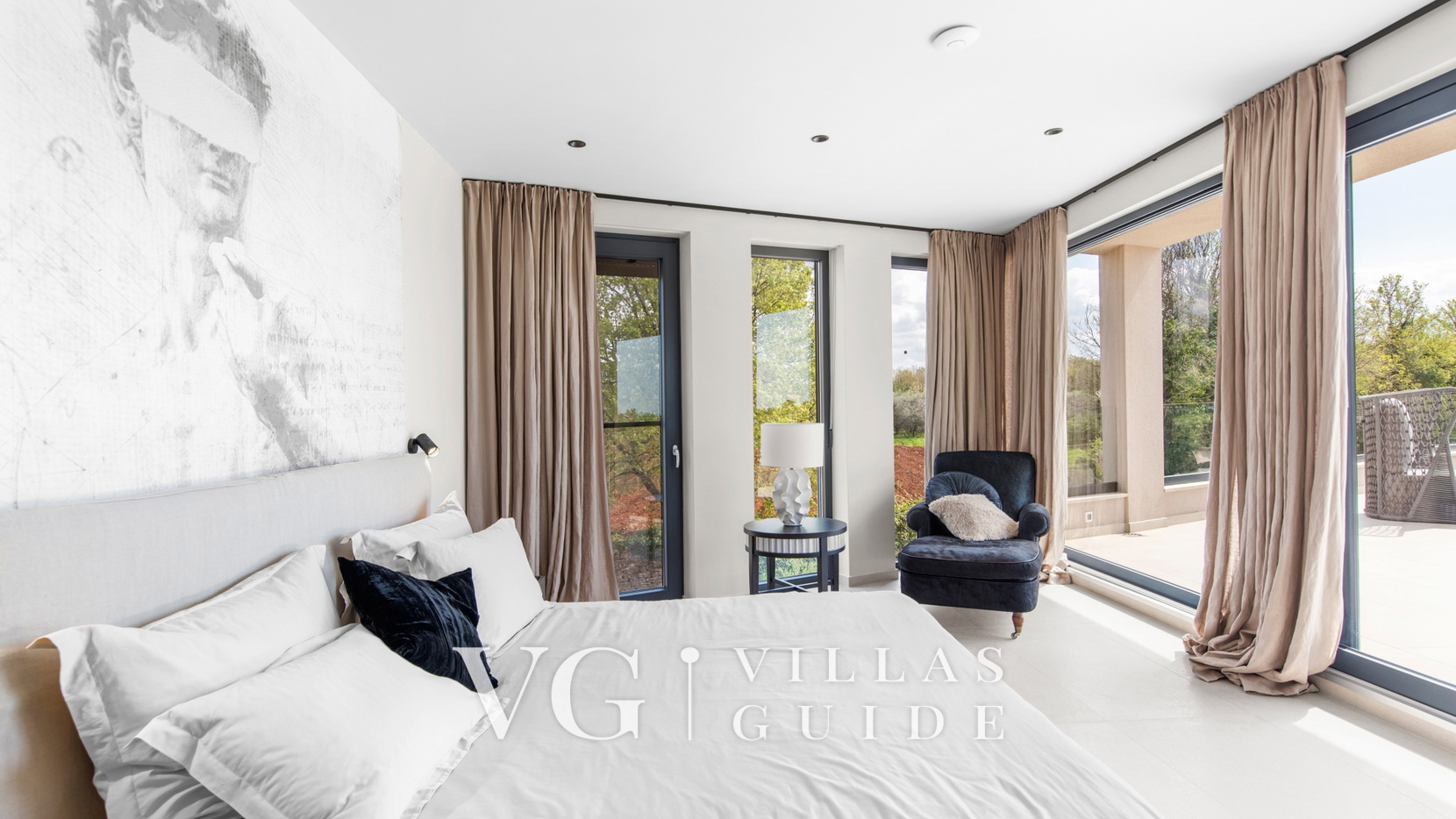 Villa Caruso Schlafzimmer