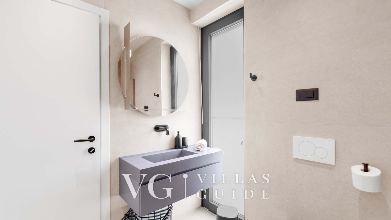 Villa Caruso Badezimmer