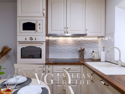 Villa Stone House Kitchen