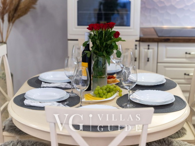 Villa Stone House Kitchen