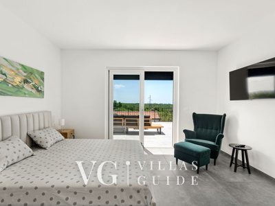 Villa Brtonigla Schlafzimmer