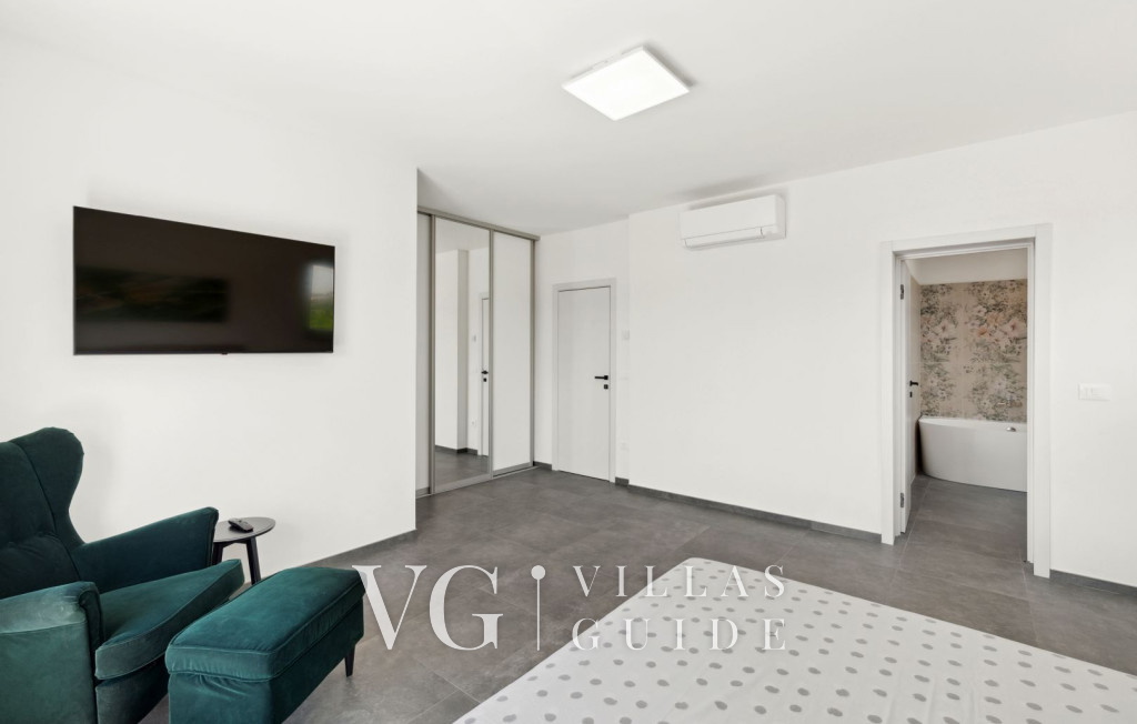 Villa Brtonigla Schlafzimmer