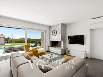 Villa Brtonigla Wohnzimmer