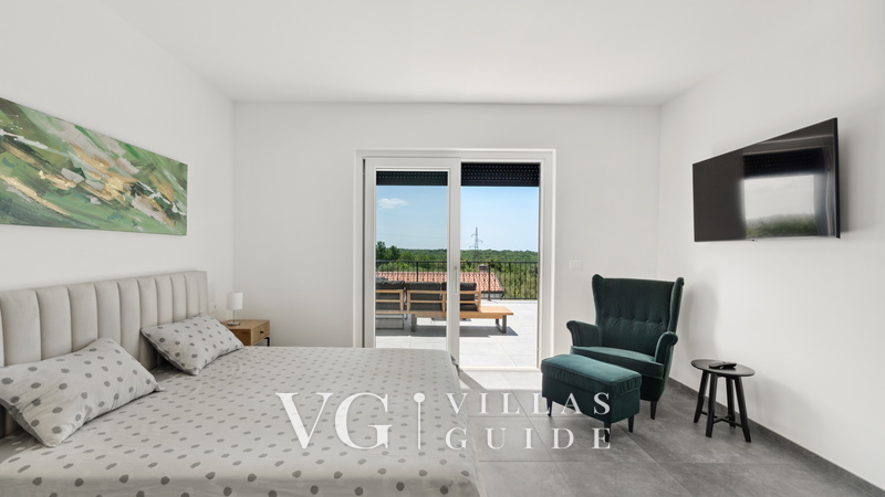 Villa Brtonigla Schlafzimmer