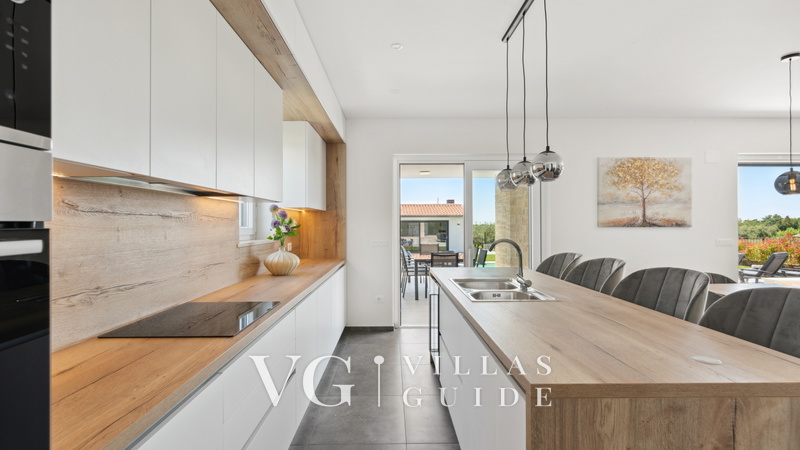 Villa Brtonigla Küche