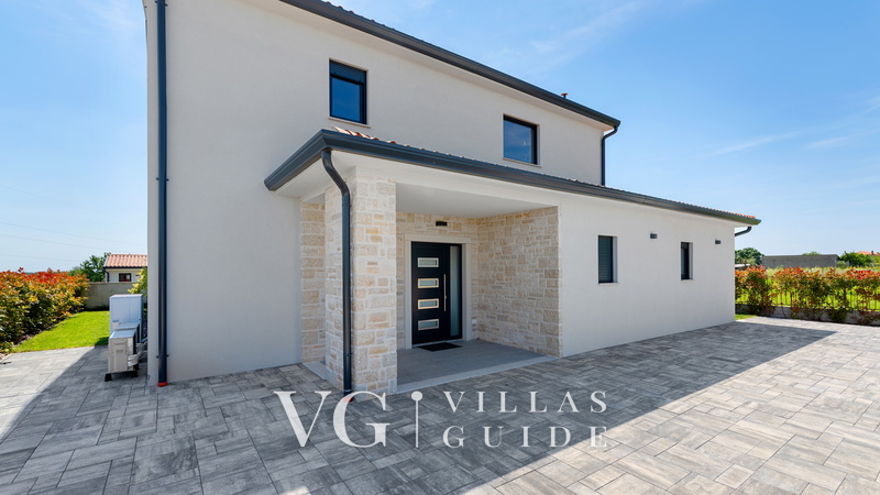 Villa Brtonigla Garten und Außenbereich