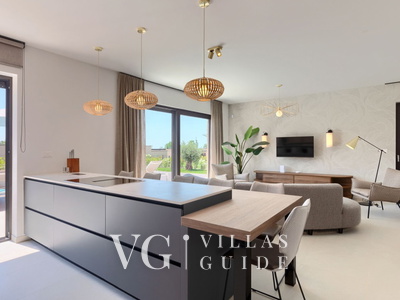 Villa Rosalie with Sauna & Pool Küche