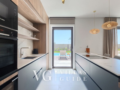 Villa Rosalie with Sauna & Pool Küche