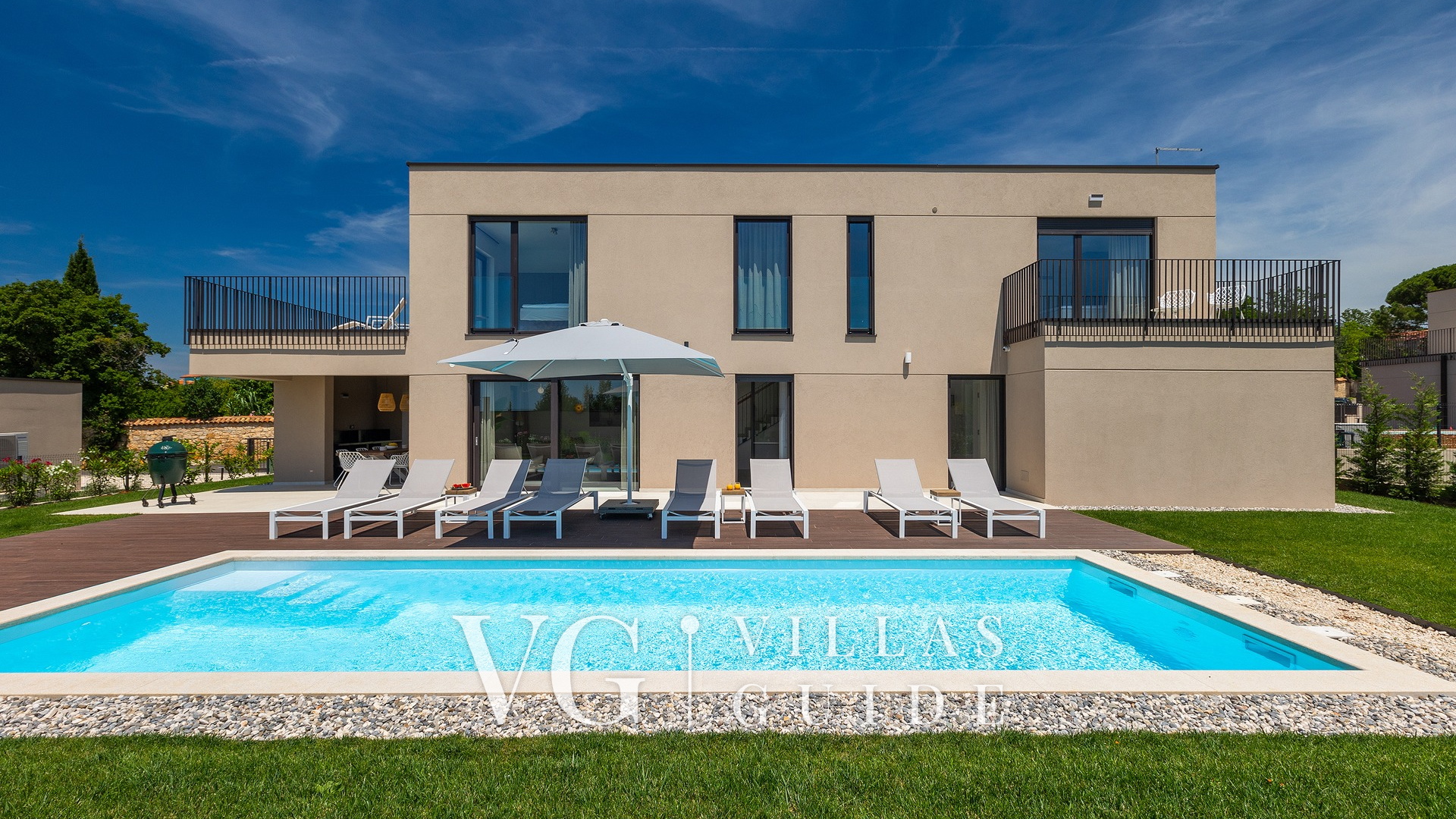 Villa Rosalie with Sauna & Pool Garden and property exterior