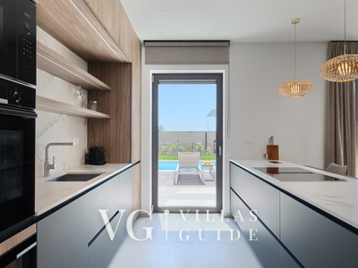 Villa Rosalie with Sauna & Pool Kitchen