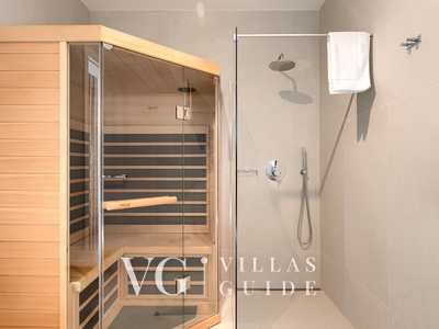 Villa Rosalie with Sauna & Pool wellness