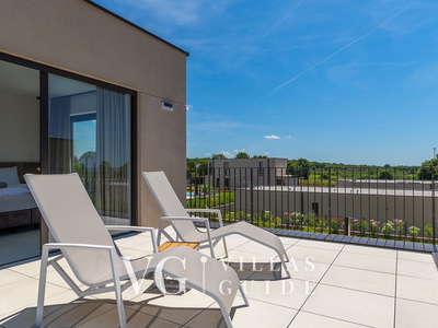 Villa Rosalie with Sauna & Pool Bedroom