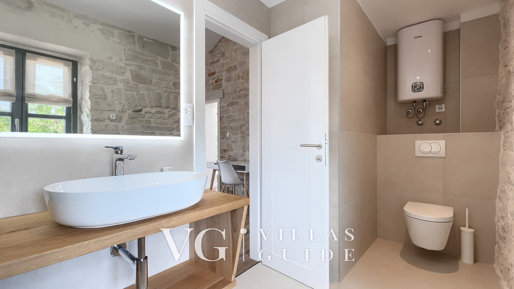 Villa Treori Badezimmer