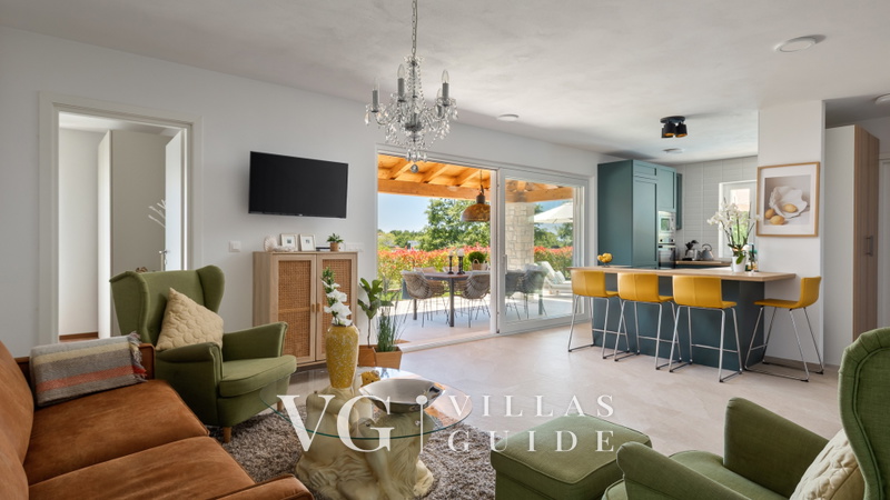 Villa Norvegese Wohnzimmer