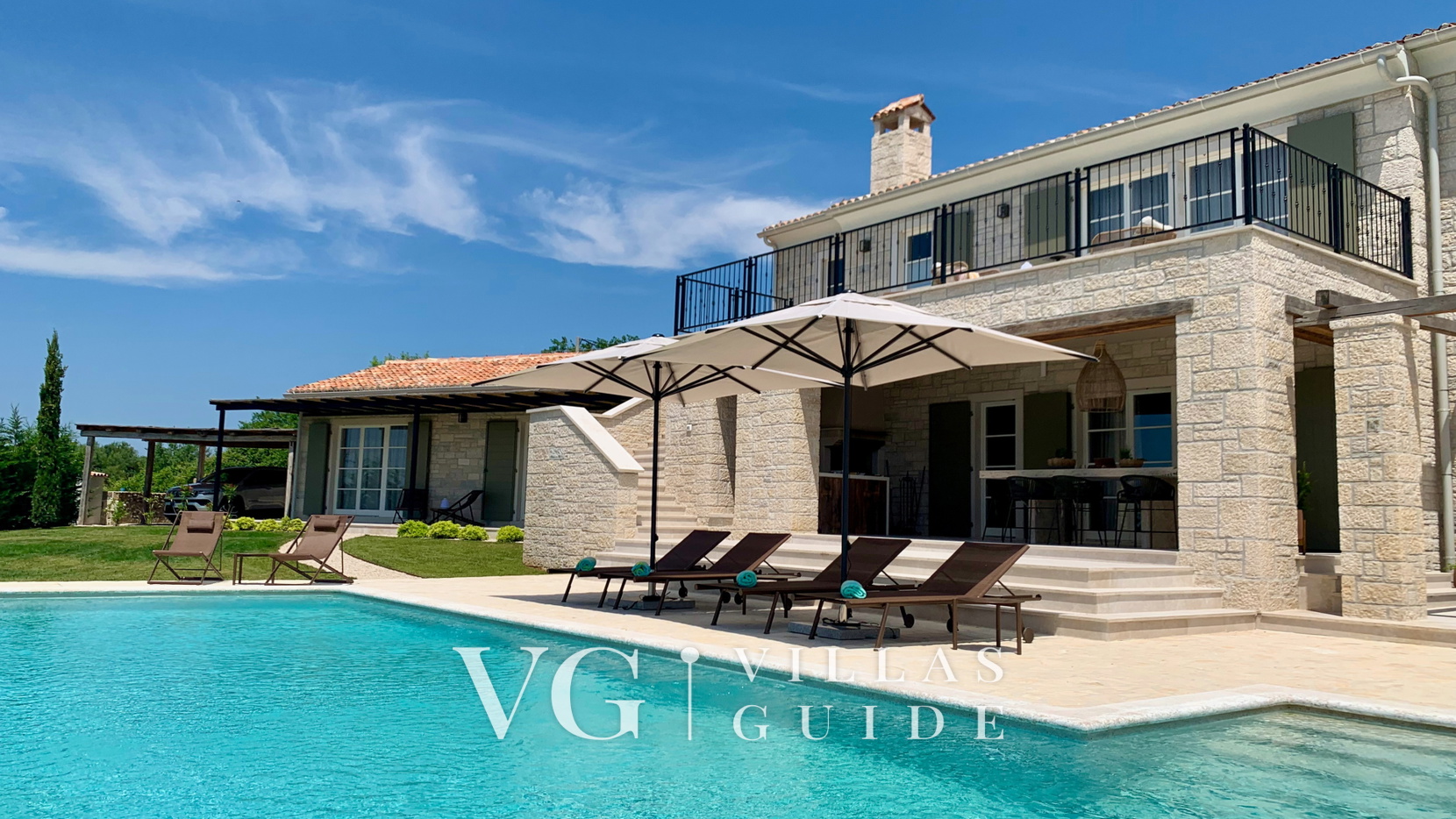 Villa Picholine Garden and property exterior