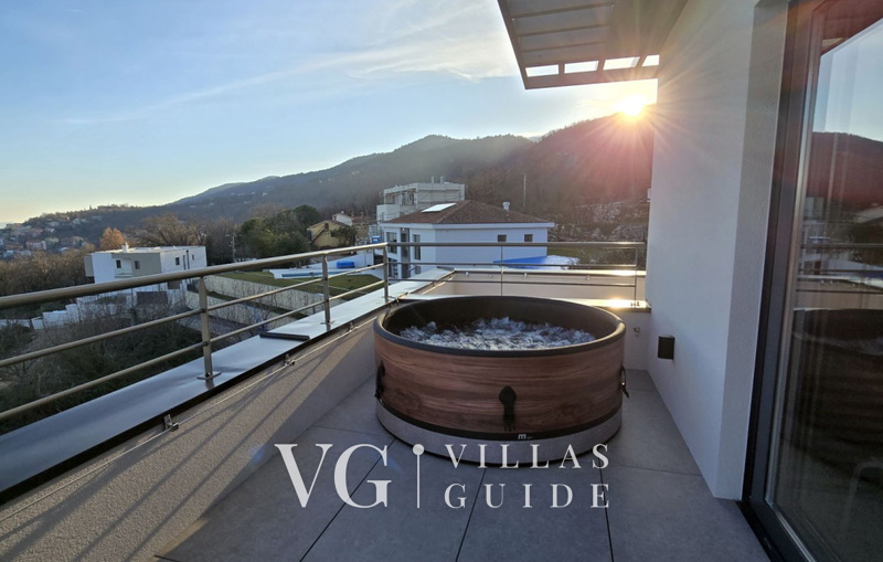 Casa Fani with seaview & pool & wellness wellness