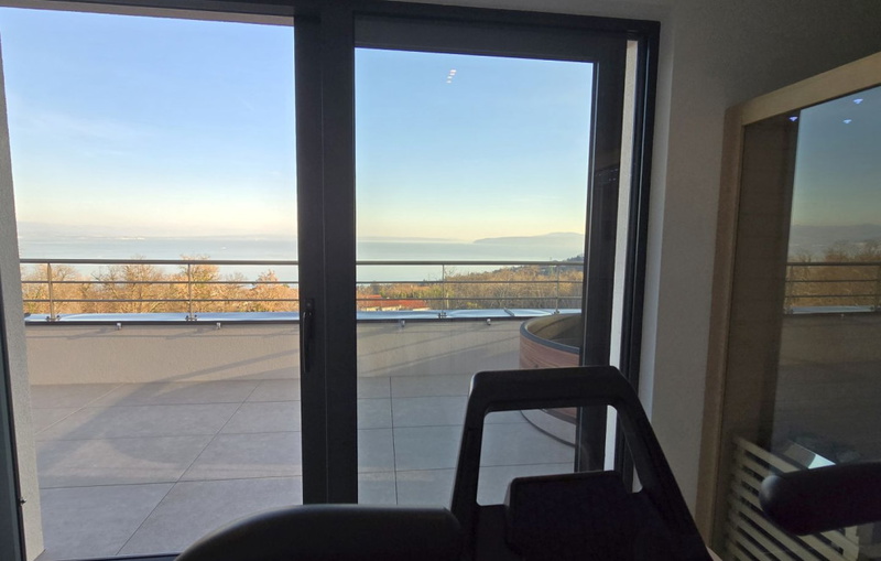 Casa Fani with seaview & pool & wellness