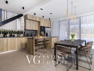 Casa Fani with seaview & pool & wellness Kitchen