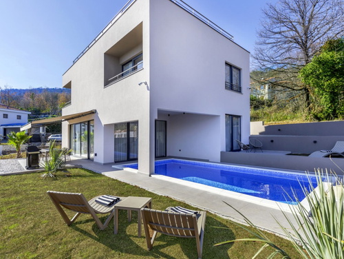 Casa Fani with seaview & pool & wellness