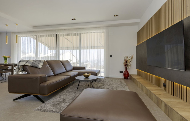 Casa Fani with seaview & pool & wellness