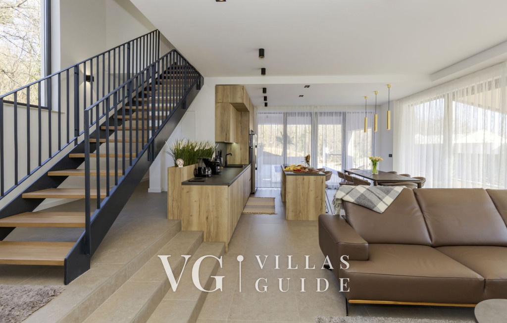 Casa Fani with seaview & pool & wellness Living room