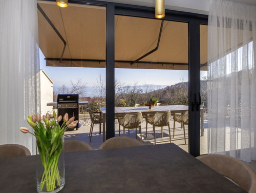 Casa Fani with seaview & pool & wellness