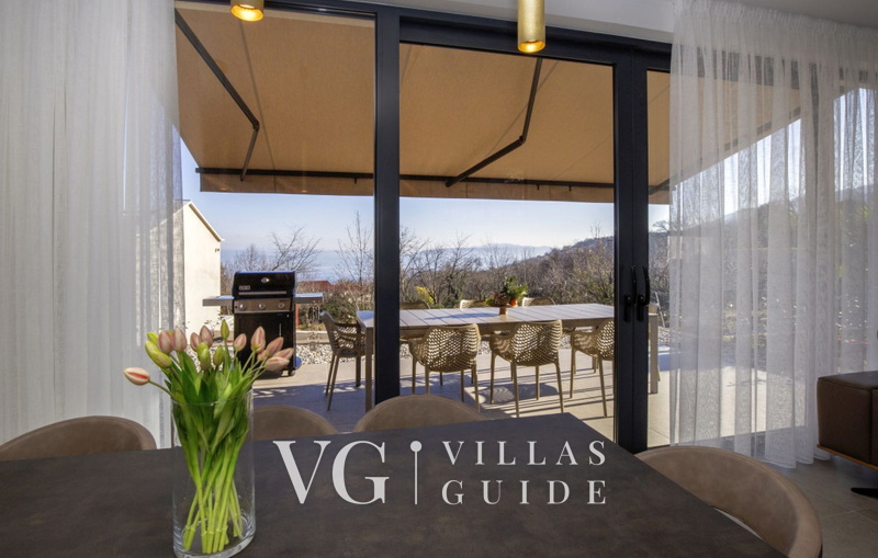 Casa Fani with seaview & pool & wellness Kitchen