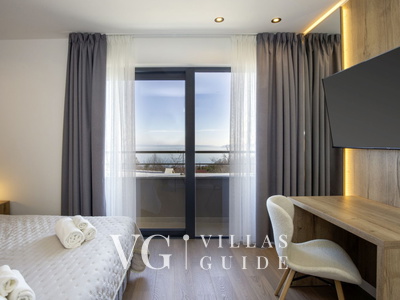 Casa Fani with seaview & pool & wellness Bedroom