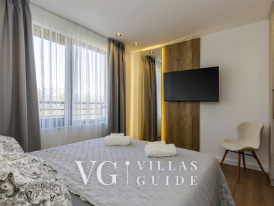 Casa Fani with seaview & pool & wellness Bedroom