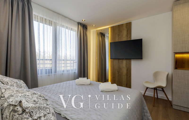 Casa Fani with seaview & pool & wellness Bedroom