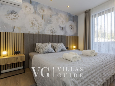 Casa Fani with seaview & pool & wellness Bedroom