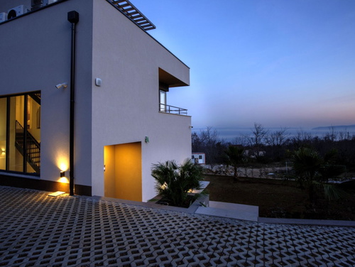 Casa Fani with seaview & pool & wellness