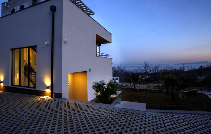 Casa Fani with seaview & pool & wellness